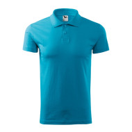Polo homme Single J. 202 - turquoise