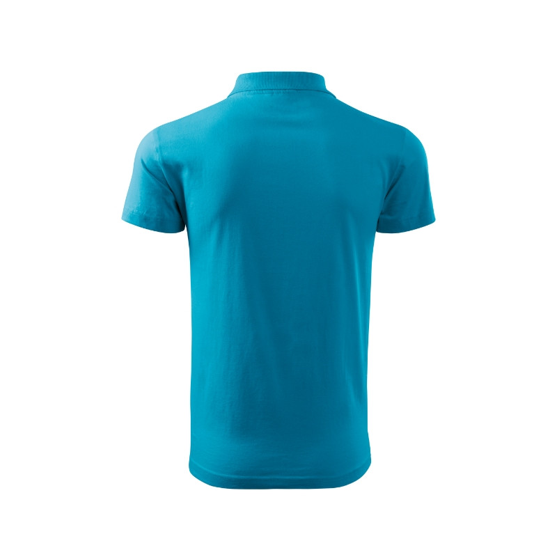 Polo homme Single J. 202 - turquoise