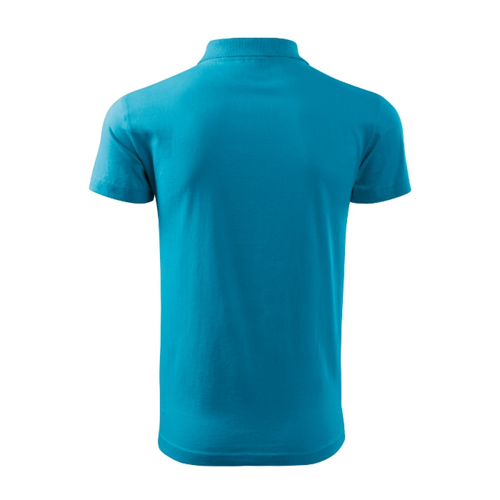 Polo homme Single J. 202 - turquoise