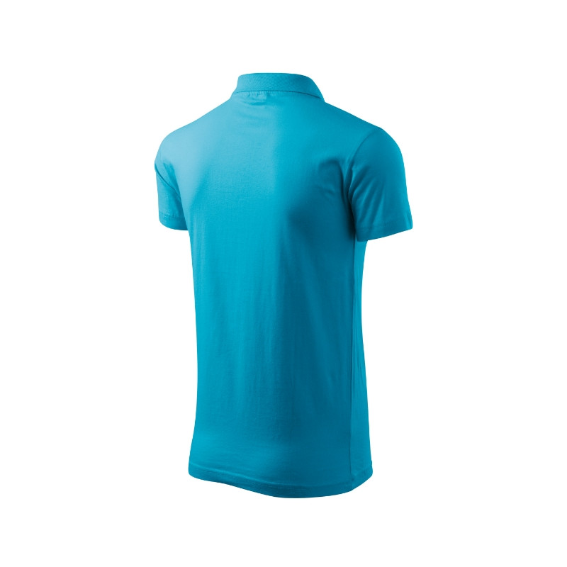 Polo homme Single J. 202 - turquoise
