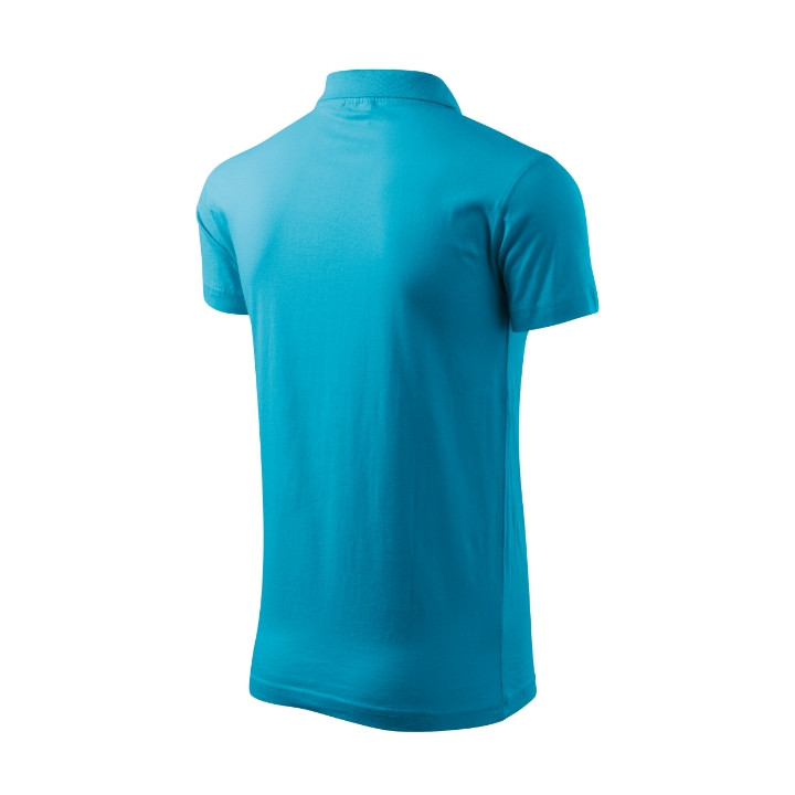 Polo homme Single J. 202 - turquoise