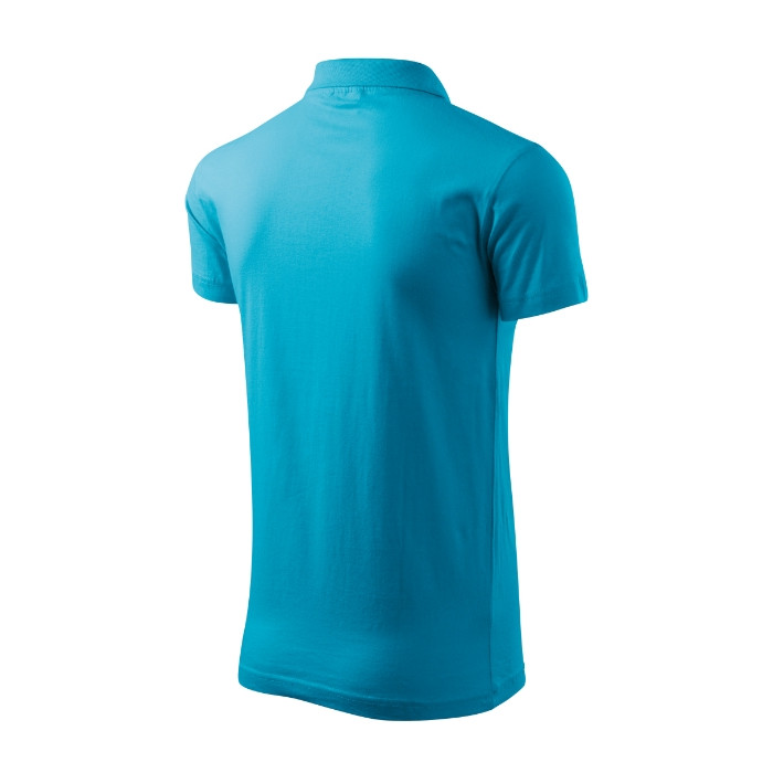 Polo homme Single J. 202 - turquoise