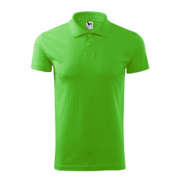 Polo homme Single J. 202 - vert pomme