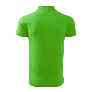Polo homme Single J. 202 - vert pomme