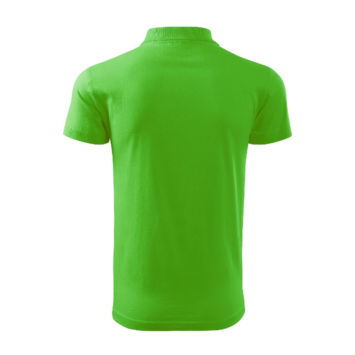 Polo homme Single J. 202 - vert pomme