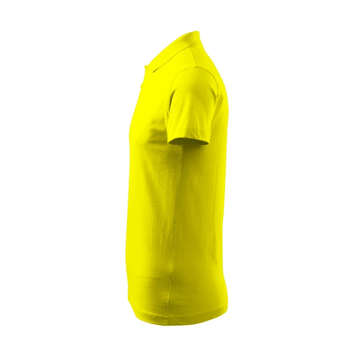 Polo homme Single J. 202 - jaune citron