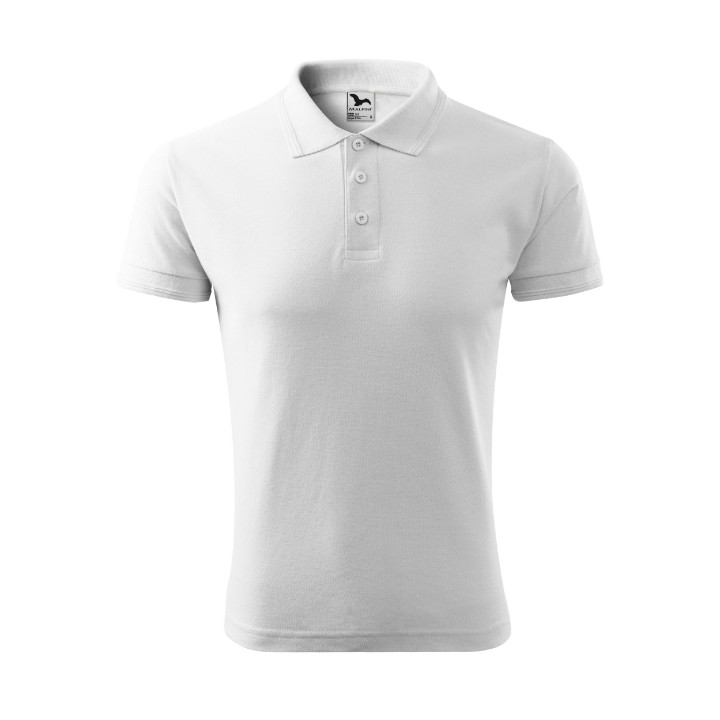 Polo homme Pique Polo 203 - blanc