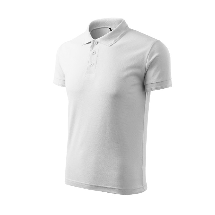 Polo homme Pique Polo 203 - blanc