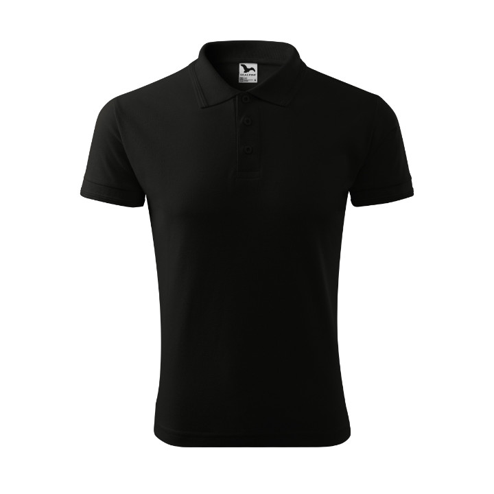 Polo homme Pique Polo 203 - noir