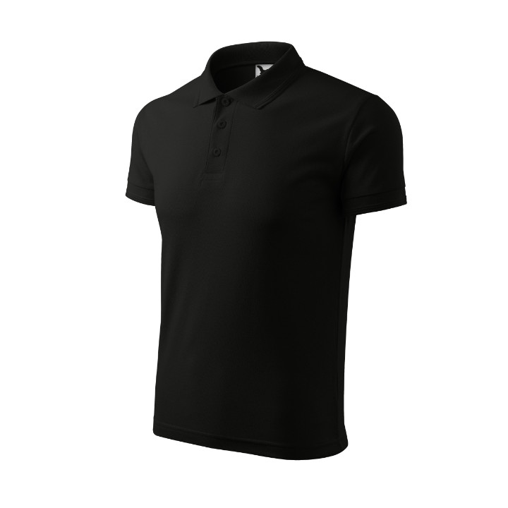 Polo homme Pique Polo 203 - noir