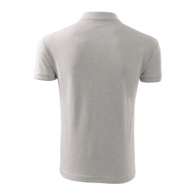 Polo homme Pique Polo 203 - gris chiné clair