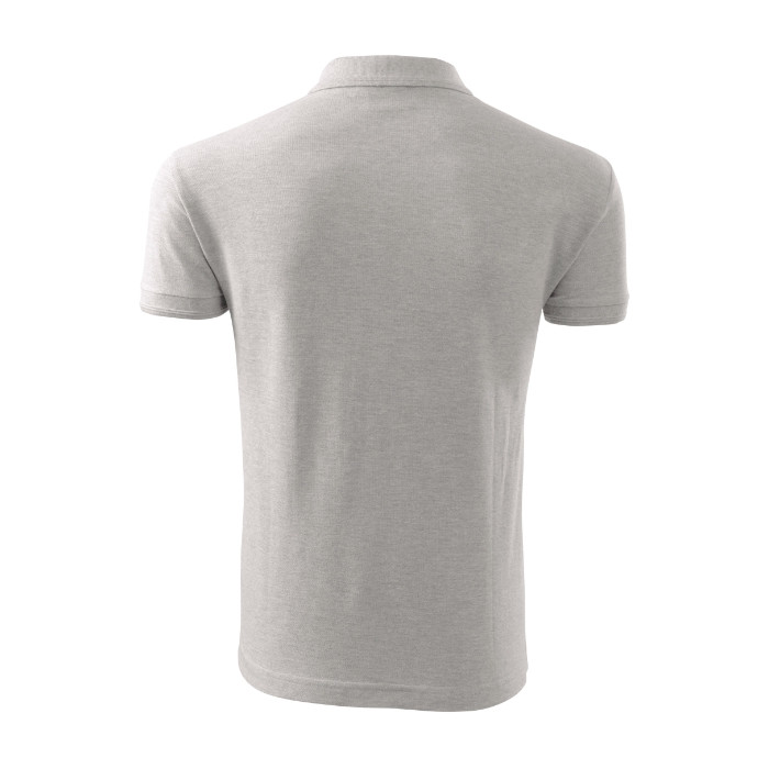 Polo homme Pique Polo 203 - gris chiné clair