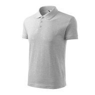 Polo homme Pique Polo 203 - gris chiné clair