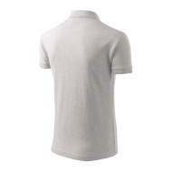 Polo homme Pique Polo 203 - gris chiné clair