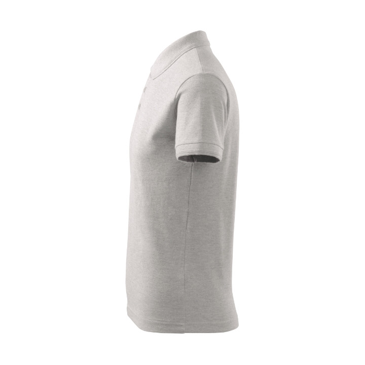 Polo homme Pique Polo 203 - gris chiné clair