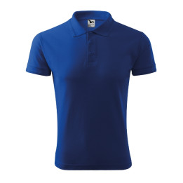 Polo homme Pique Polo 203 - bleu royal