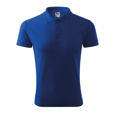 Polo homme Pique Polo 203 - bleu royal