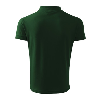 Polo homme Pique Polo 203 - vert bouteille