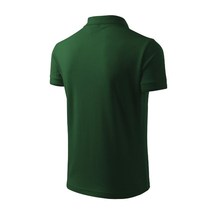 Polo homme Pique Polo 203 - vert bouteille