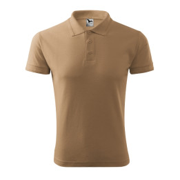 Polo homme Pique Polo 203 - sable