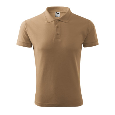 Polo homme Pique Polo 203 - sable
