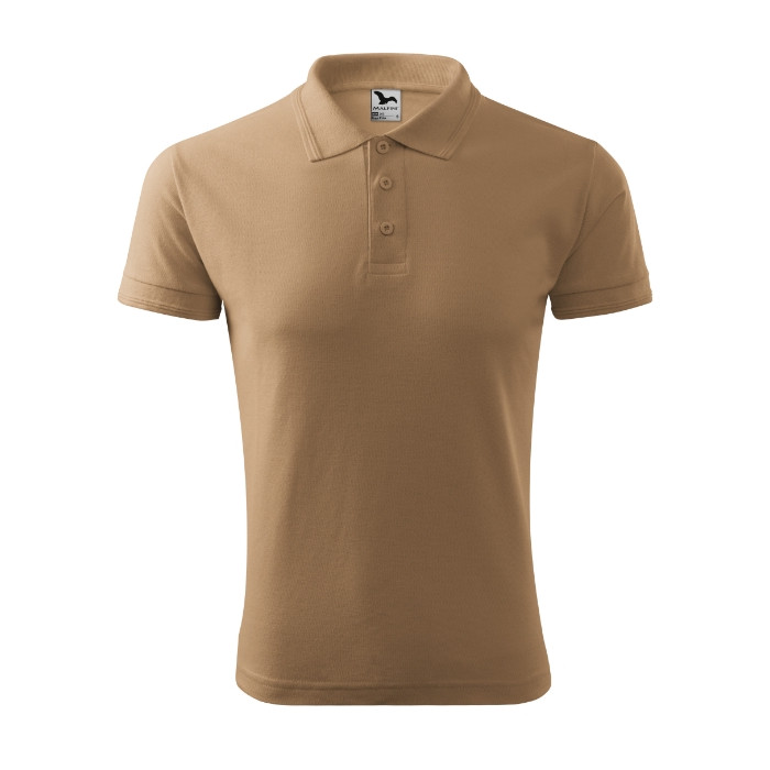 Polo homme Pique Polo 203 - sable