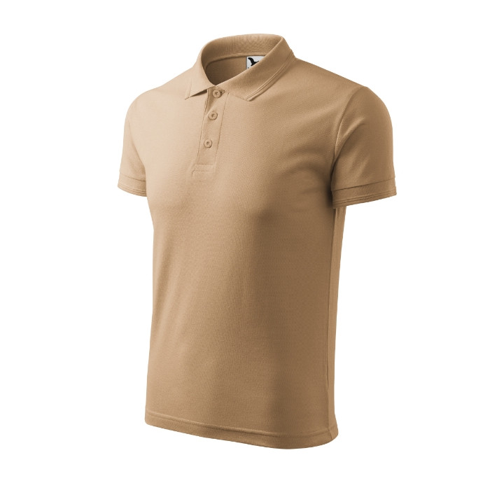 Polo homme Pique Polo 203 - sable