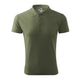 Polo homme Pique Polo 203 - kaki
