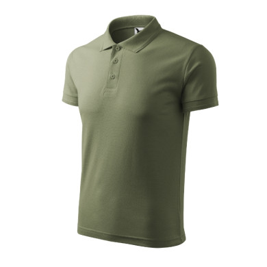 Polo homme Pique Polo 203 - kaki