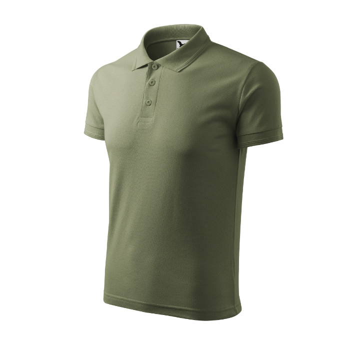 Polo homme Pique Polo 203 - kaki