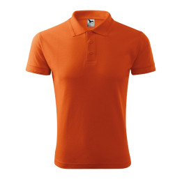 Polo homme Pique Polo 203 - orange