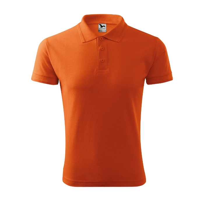 Polo homme Pique Polo 203 - orange