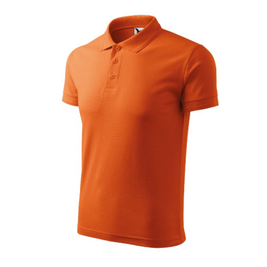 Polo homme Pique Polo 203 - orange
