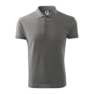 Polo homme Pique Polo 203 - gris chiné foncé
