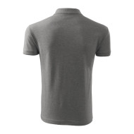 Polo homme Pique Polo 203 - gris chiné foncé