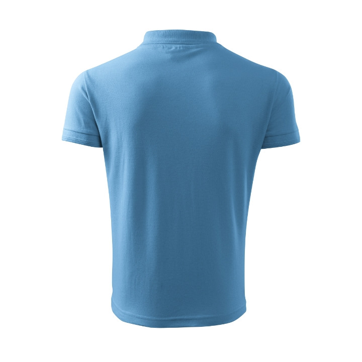 Polo homme Pique Polo 203 - bleu azur