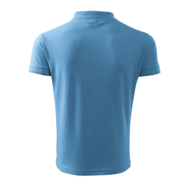 Polo homme Pique Polo 203 - bleu azur
