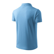 Polo homme Pique Polo 203 - bleu azur