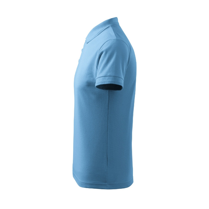 Polo homme Pique Polo 203 - bleu azur