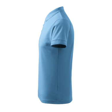 Polo homme Pique Polo 203 - bleu azur