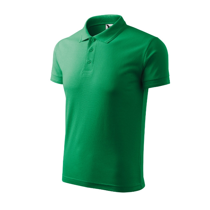 Polo homme Pique Polo 203 - vert moyen