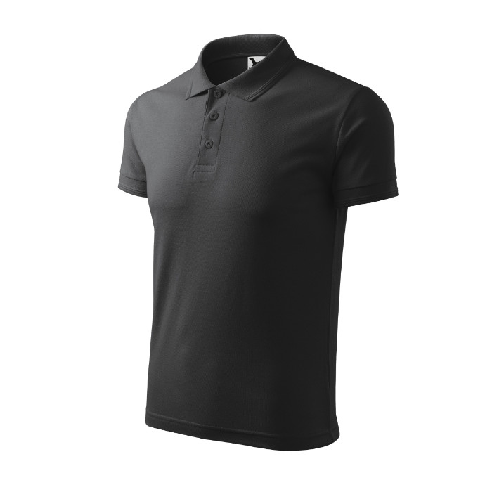Polo homme Pique Polo 203 - mélange anthracite