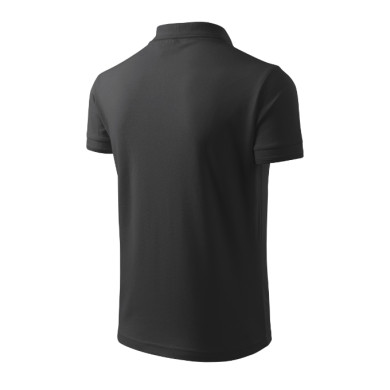 Polo homme Pique Polo 203 - mélange anthracite