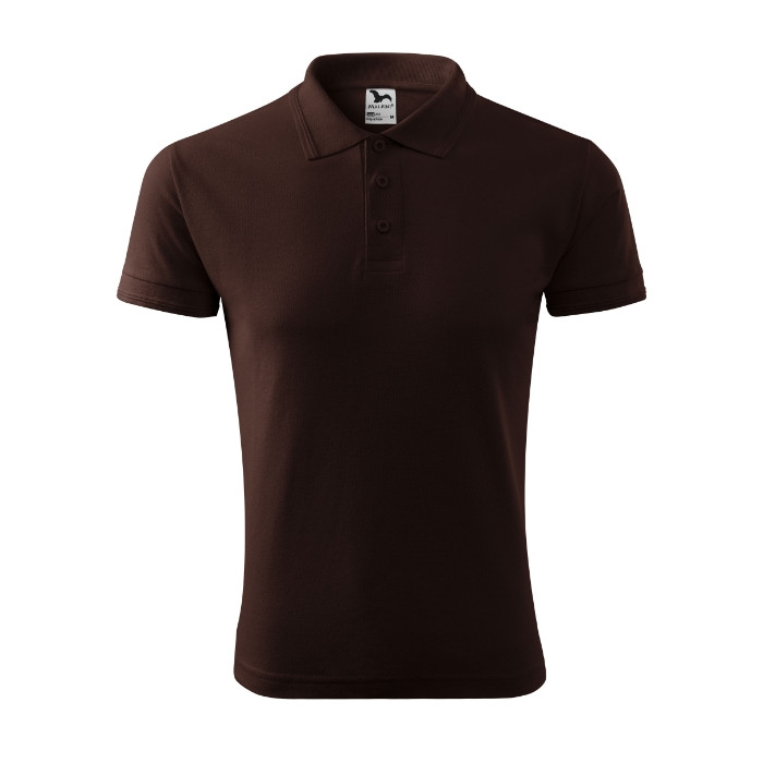 Polo homme Pique Polo 203 - café