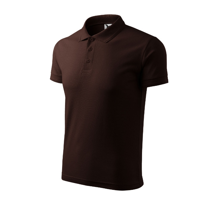 Polo homme Pique Polo 203 - café
