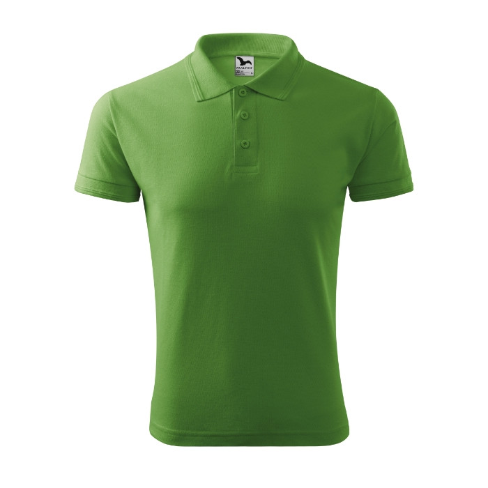 Polo homme Pique Polo 203 - vert herbe