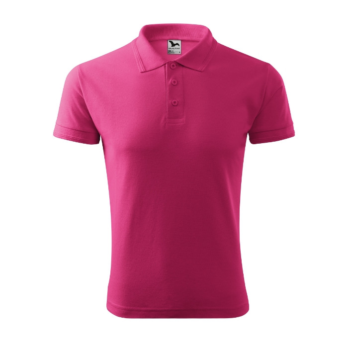 Polo homme Pique Polo 203 - magenta