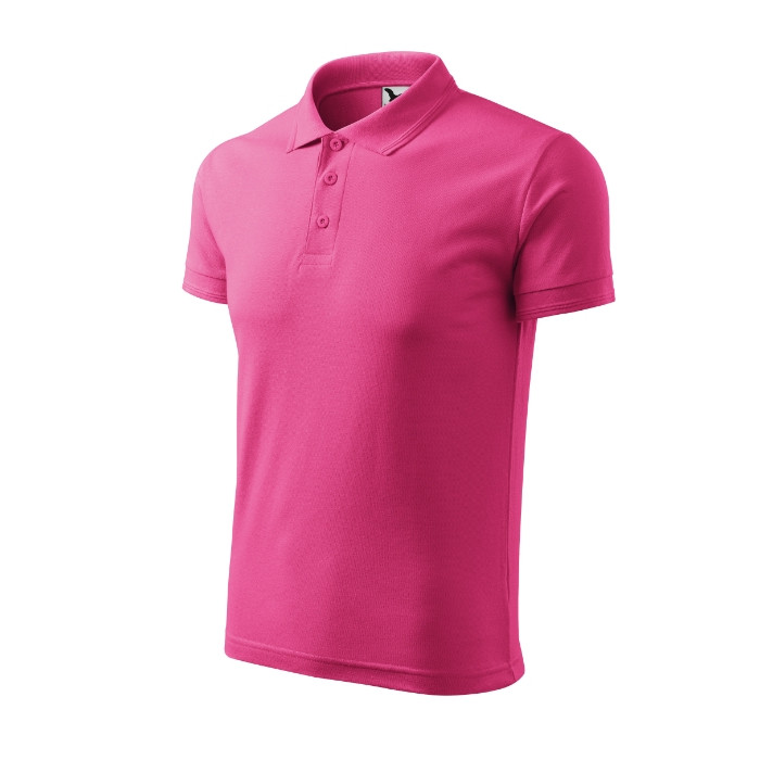 Polo homme Pique Polo 203 - magenta
