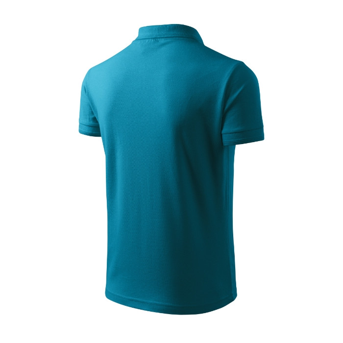 Polo homme Pique Polo 203 - turquoise foncé