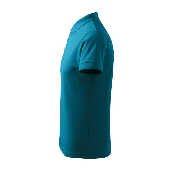 Polo homme Pique Polo 203 - turquoise foncé